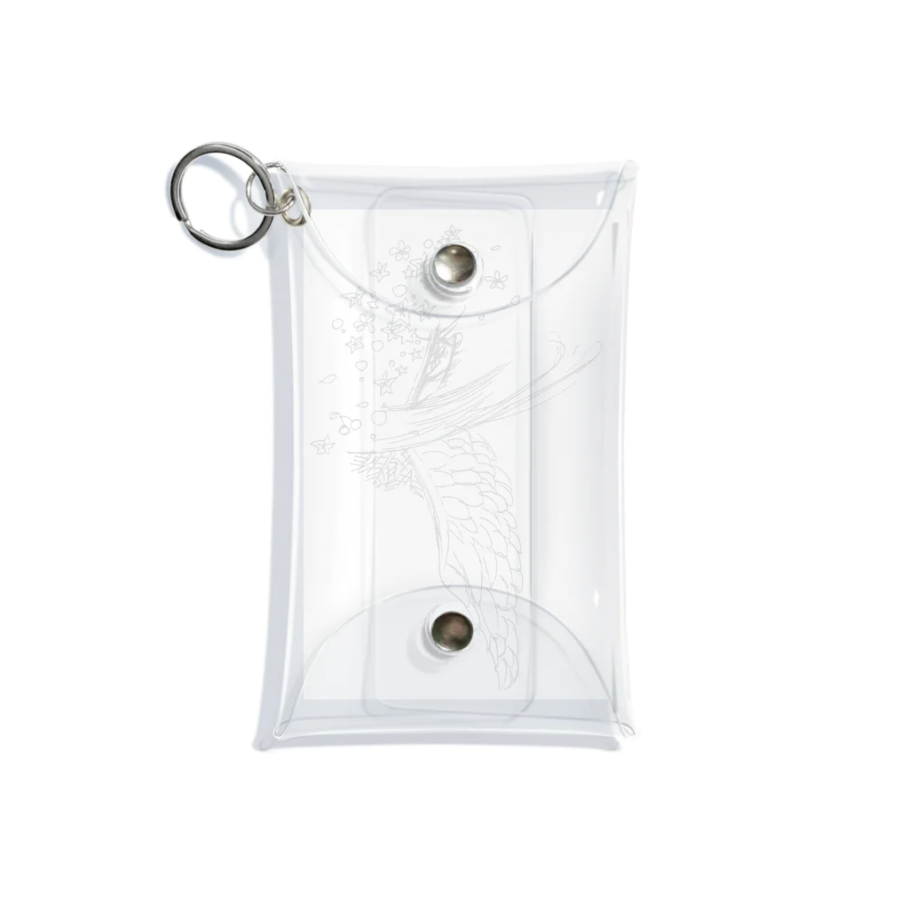 tsuyuLiの羽 Mini Clear Multipurpose Case