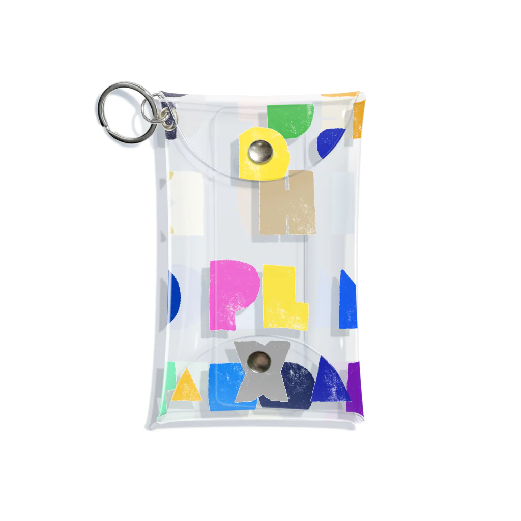 YosumiのAlphabet Mini Clear Multipurpose Case