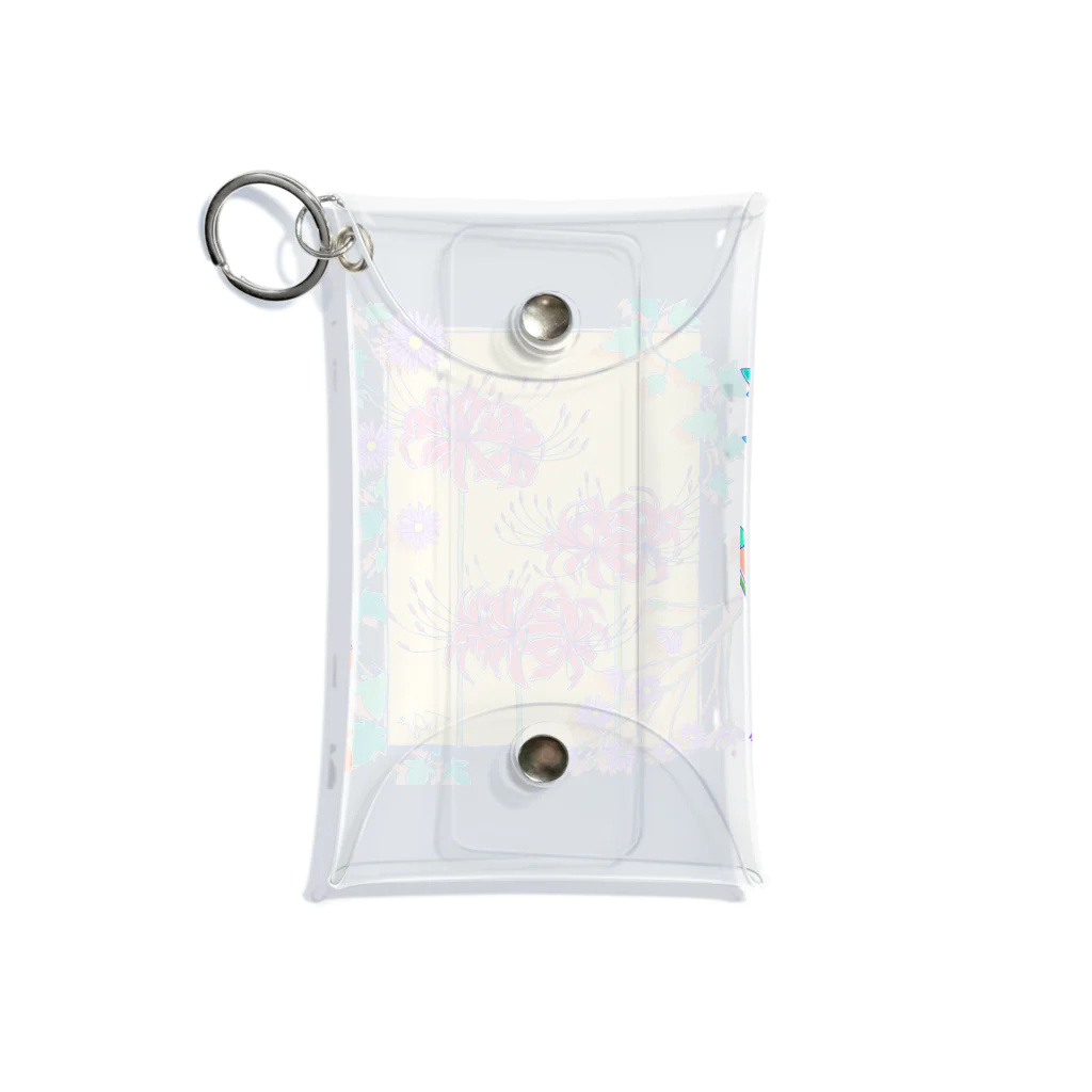 Aya Tagawaの九月のお花盛り沢山 Mini Clear Multipurpose Case