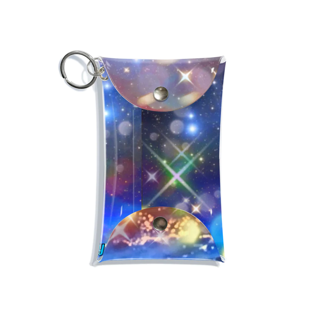 ナギ@❤️うちなーLove❤️🌈PleiadesStarSeed🌈✨てぃん✴︎がぁーら主宰✨🌈のPleiades floating on the horizon Mini Clear Multipurpose Case