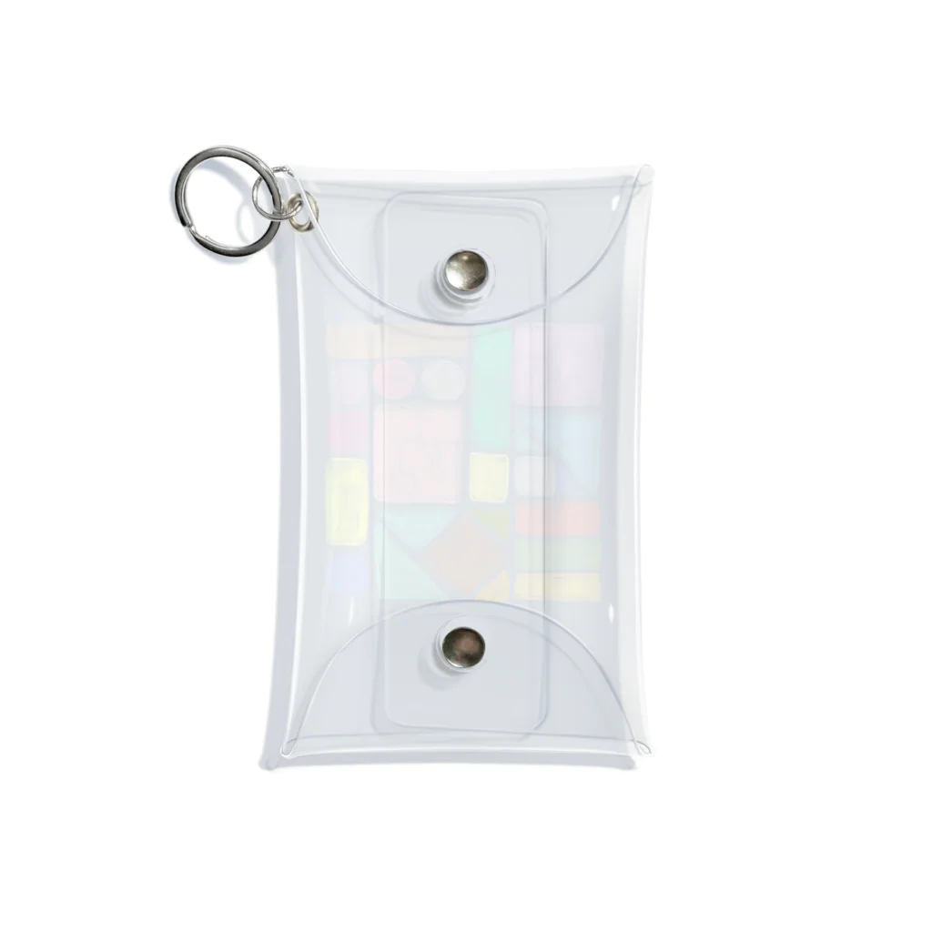 mogmog.のColorful Omochi Mini Clear Multipurpose Case