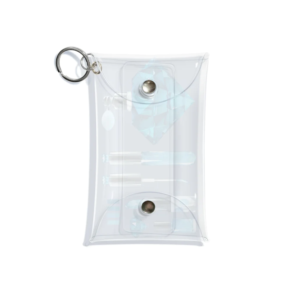 Ukeiのショップのjewelry cosme Mini Clear Multipurpose Case