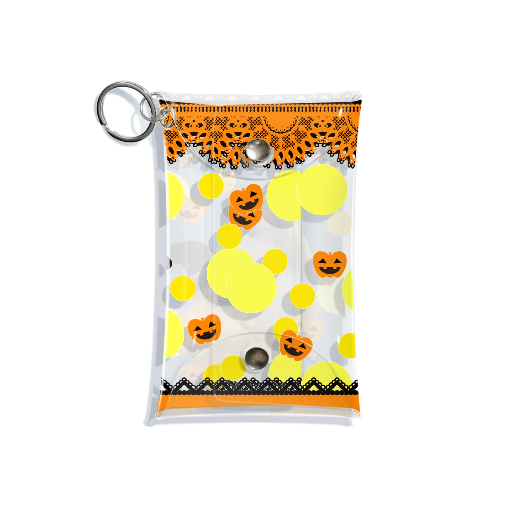 あにまるめいとのハロウィンカトリーヌちゃん Mini Clear Multipurpose Case