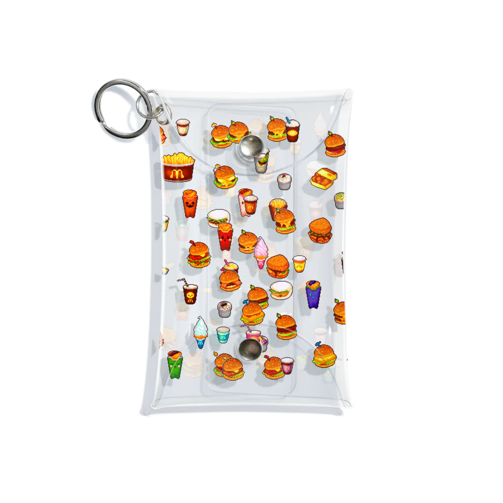 どっと屋のFast food menu Mini Clear Multipurpose Case