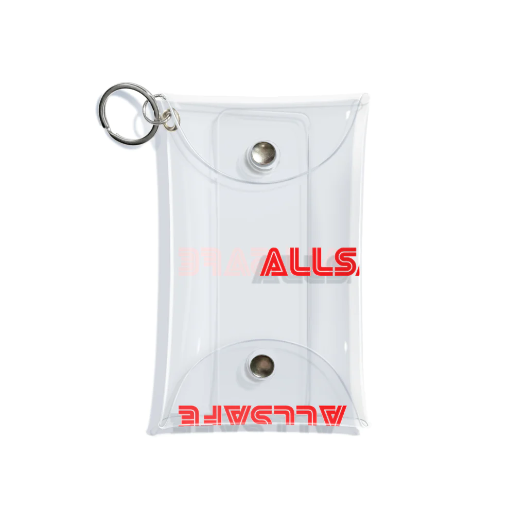 ぴんくのAllsafe公式グッズ Mini Clear Multipurpose Case