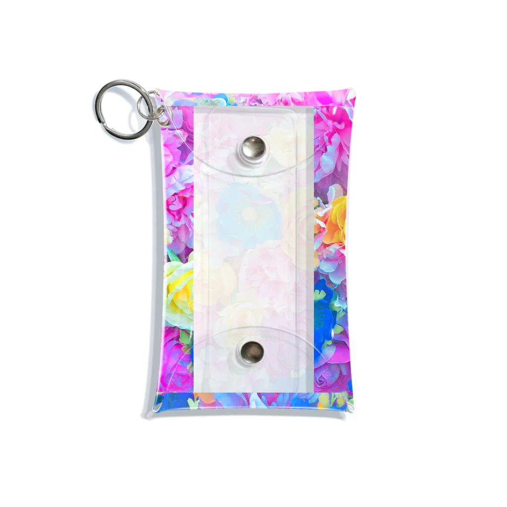 MoMoMの花柄 Mini Clear Multipurpose Case