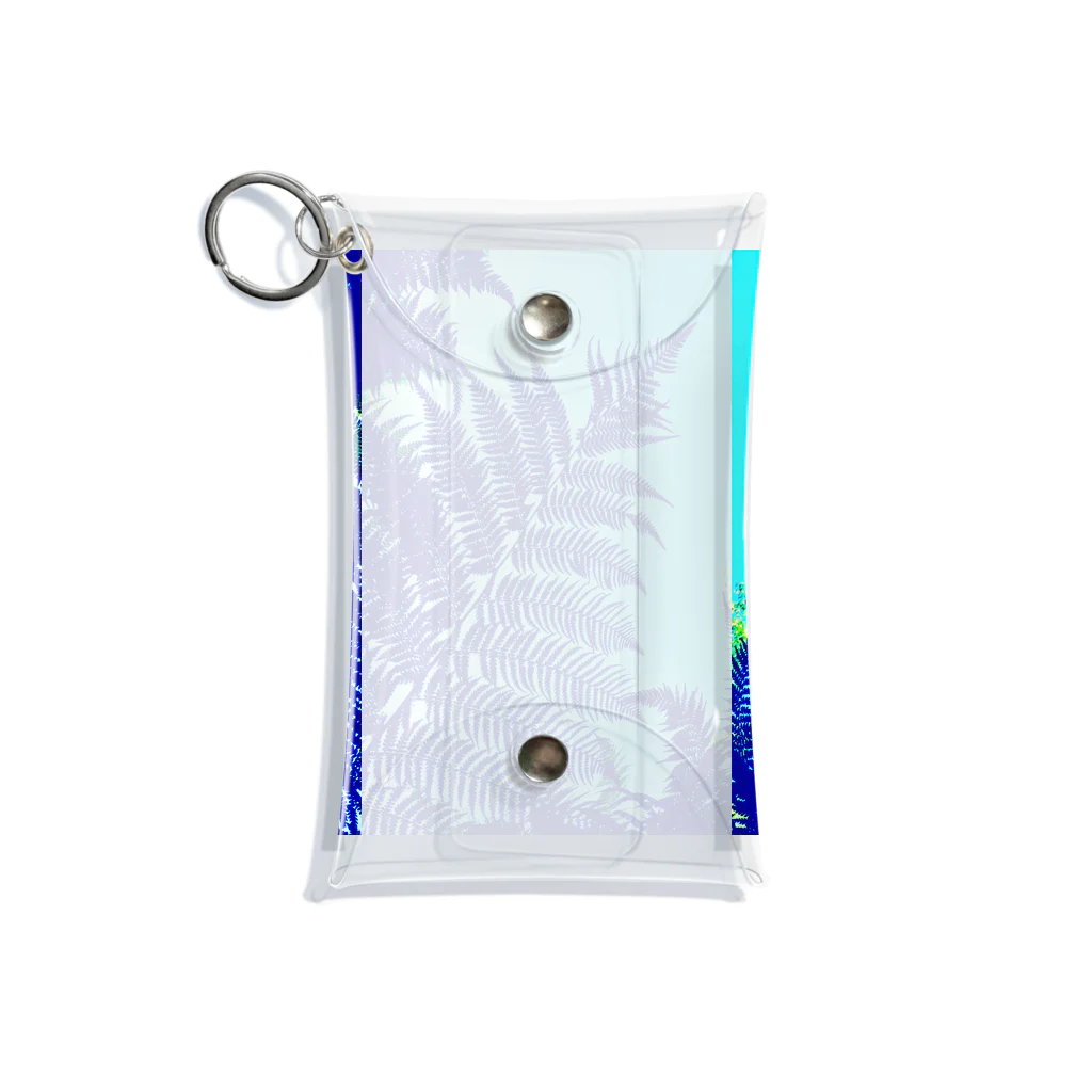 srgmtaroのヘゴシルエット Mini Clear Multipurpose Case