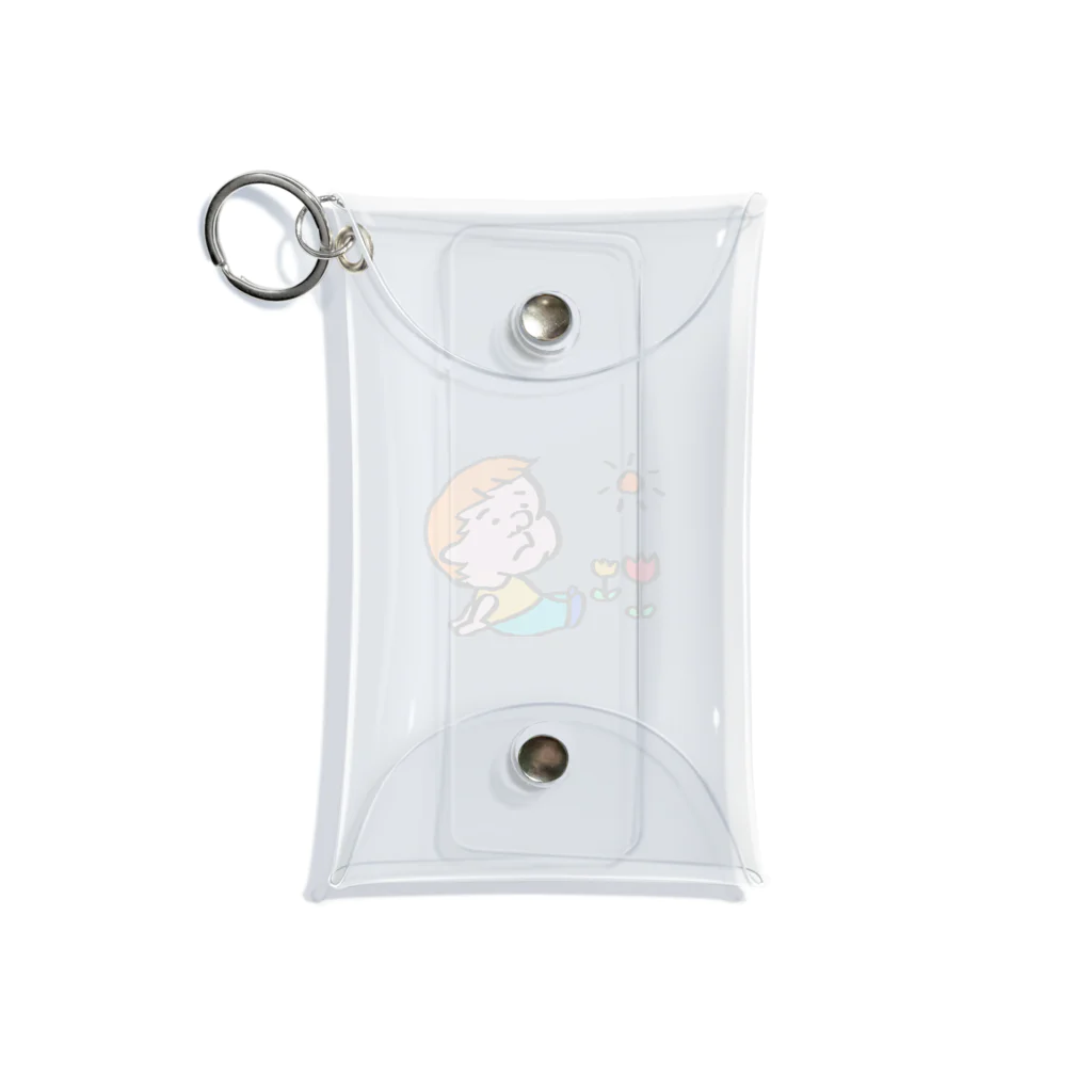 NasHataの癒し系キャラぶうちゃん Mini Clear Multipurpose Case