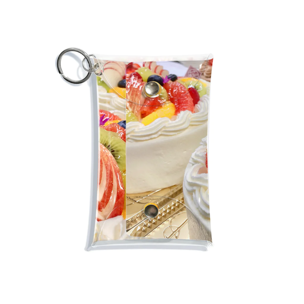 こぱのフルーツのケーキ Mini Clear Multipurpose Case