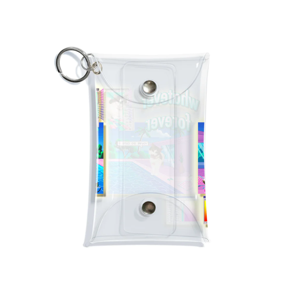 𝙈𝙊𝙈𝙊'𝙨 𝙎𝙝𝙤𝙥のYou're so cute💓-03 Mini Clear Multipurpose Case