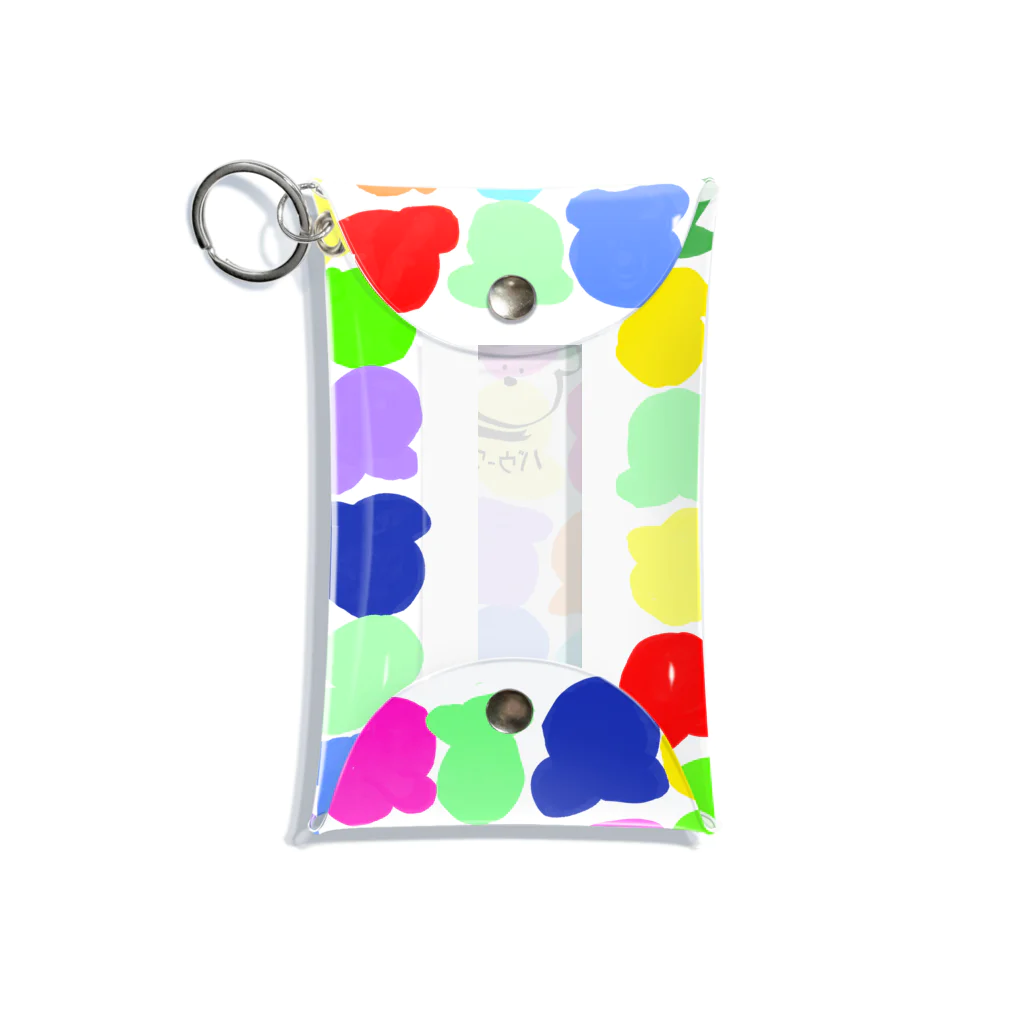 Love myselfの犬 Mini Clear Multipurpose Case