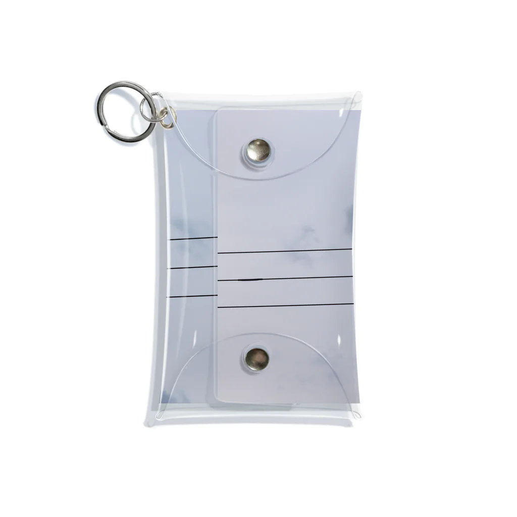 misa yoshidaのコラージュ 2 Mini Clear Multipurpose Case