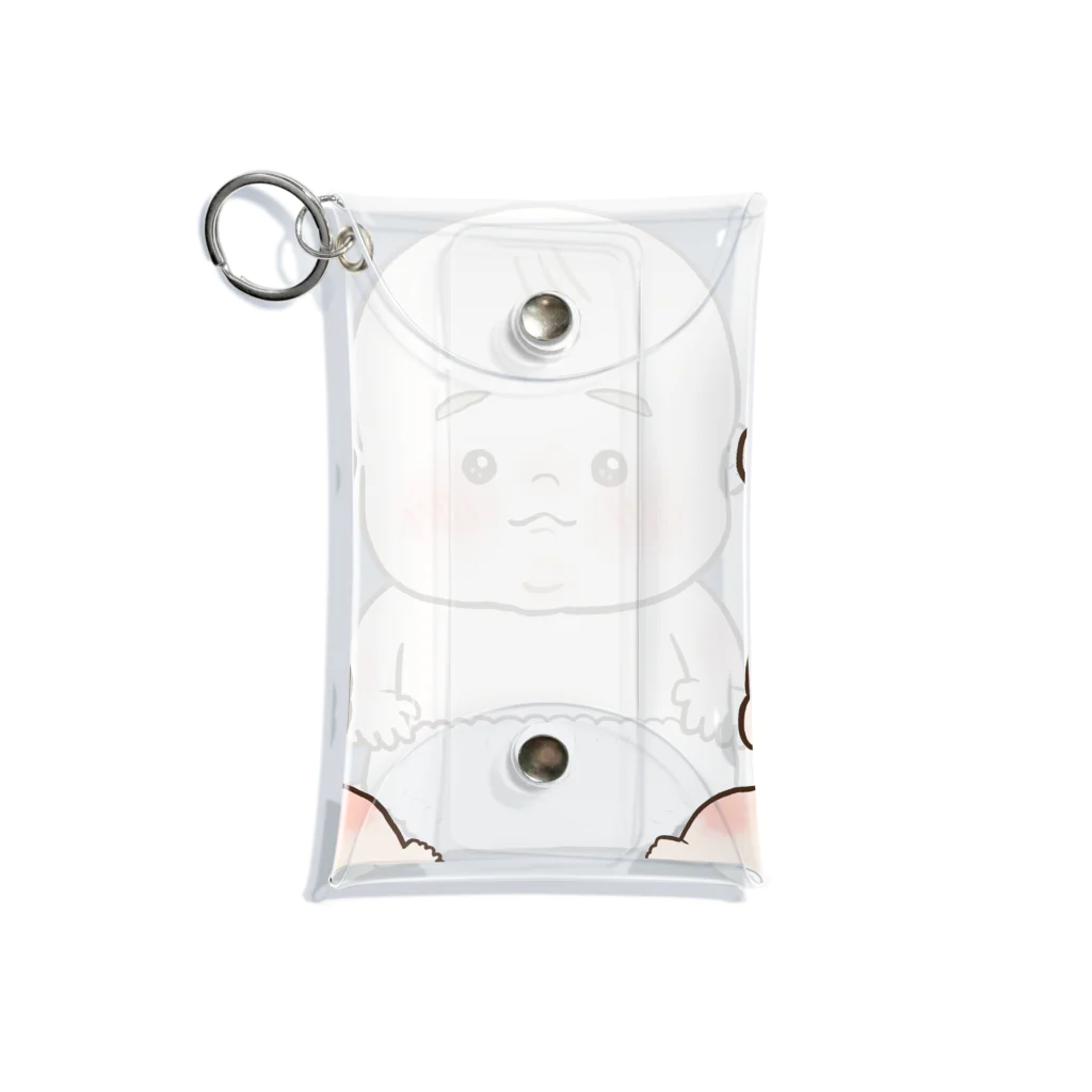 ユユマルの薄毛赤ちゃん(おむつ) Mini Clear Multipurpose Case