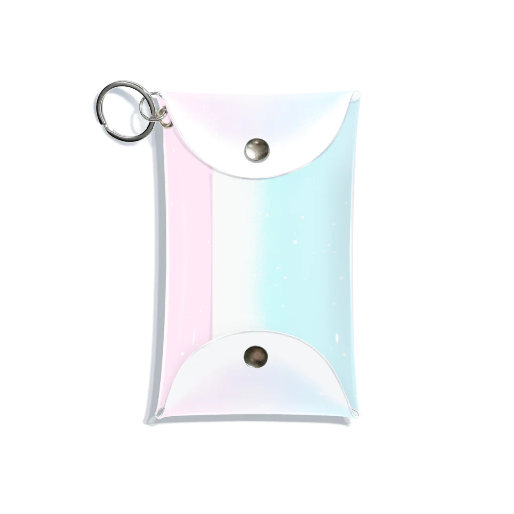 ブラーブラー トーキョー Suzuri店のあかちゃん柄(ファンシー)  Mini Clear Multipurpose Case