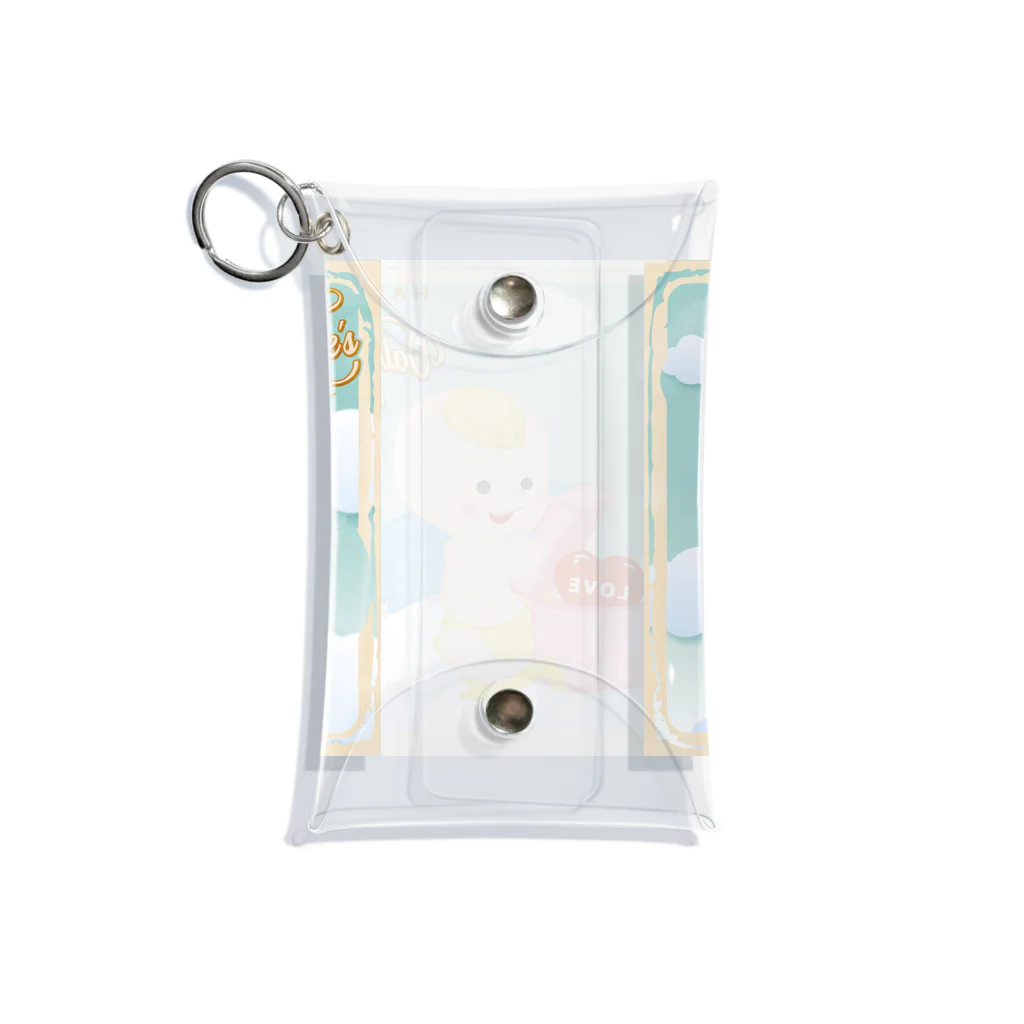 NtoWaniのHappy Valentine’s Day (Boy) Mini Clear Multipurpose Case