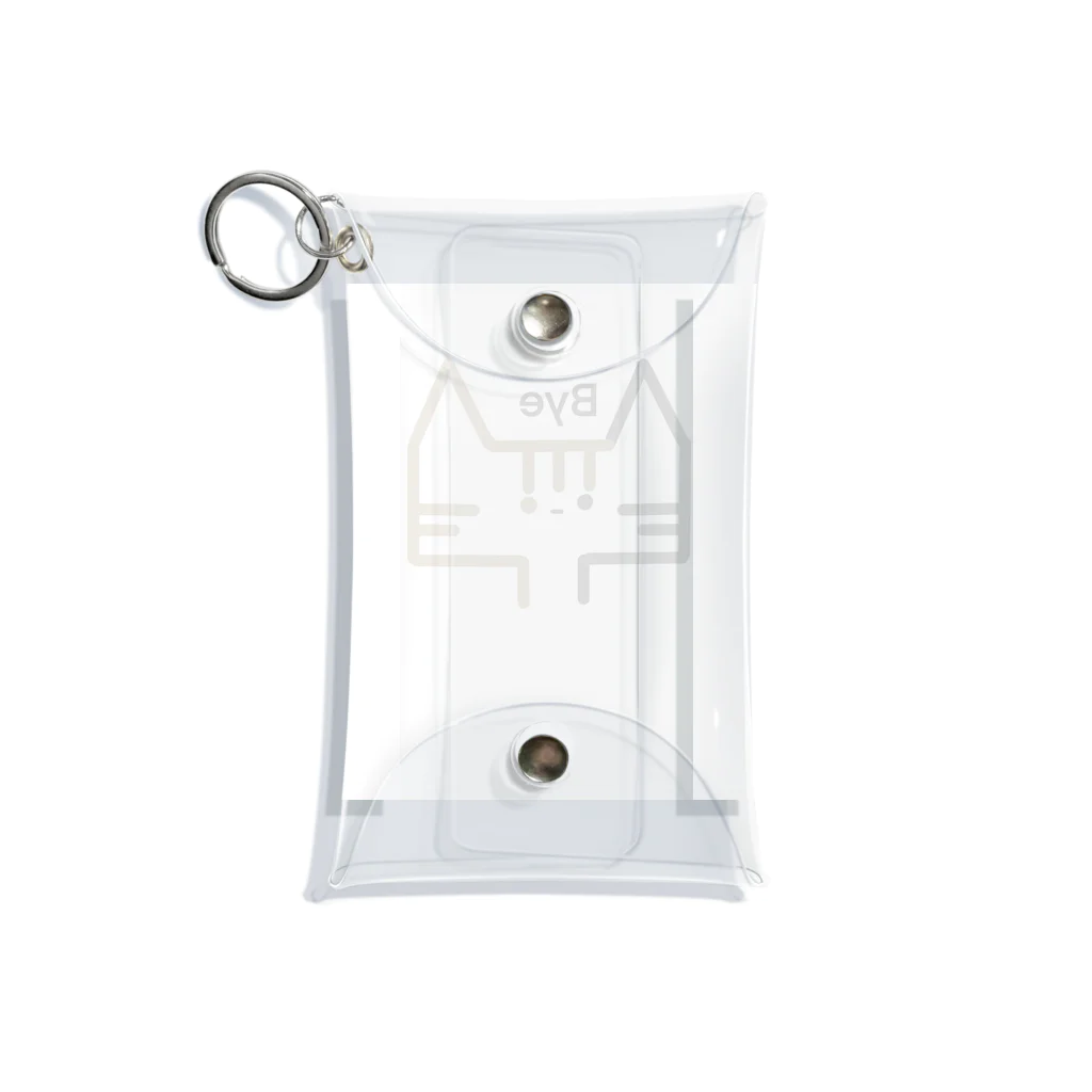 ごぼうラビットのThe Bye Cat  Mini Clear Multipurpose Case