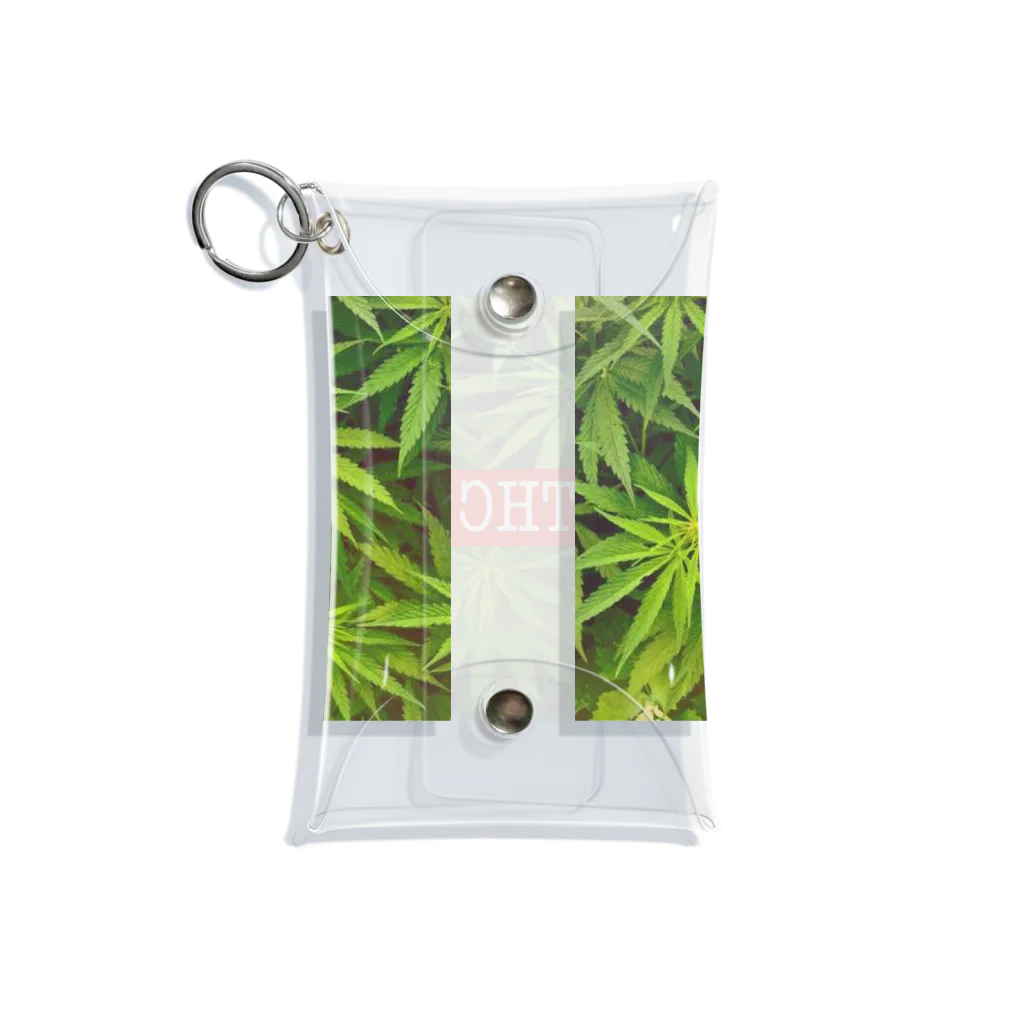 マリファナ　大　麻太郎のTHC CBD 大麻　 Mini Clear Multipurpose Case