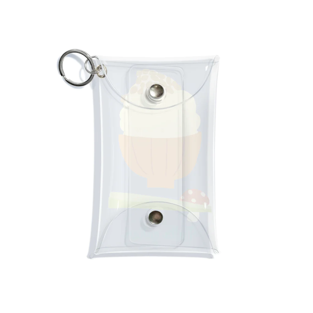 Zakuro-KayokoKawataのnatto gohan Mini Clear Multipurpose Case