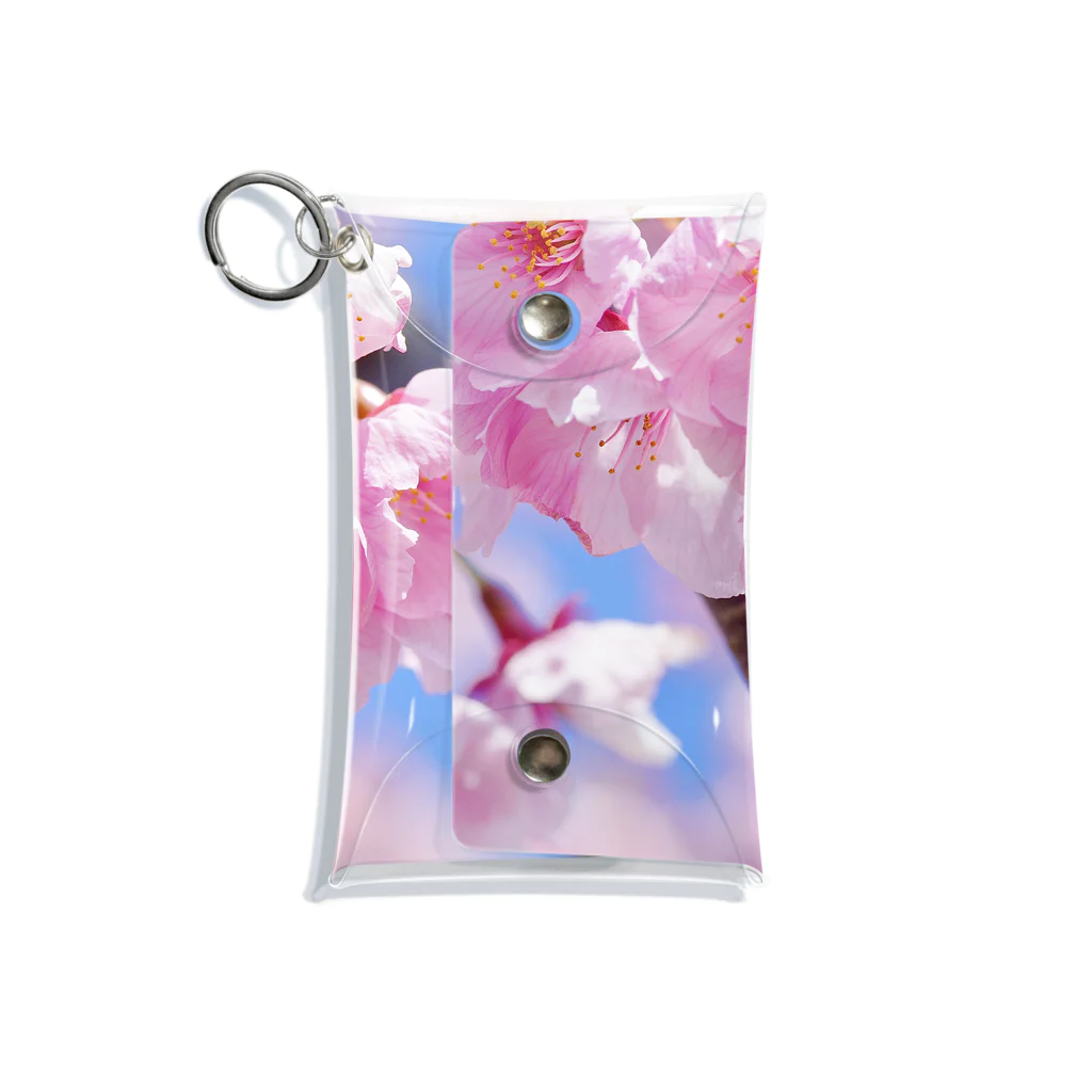 kichikinの八重桜 Mini Clear Multipurpose Case