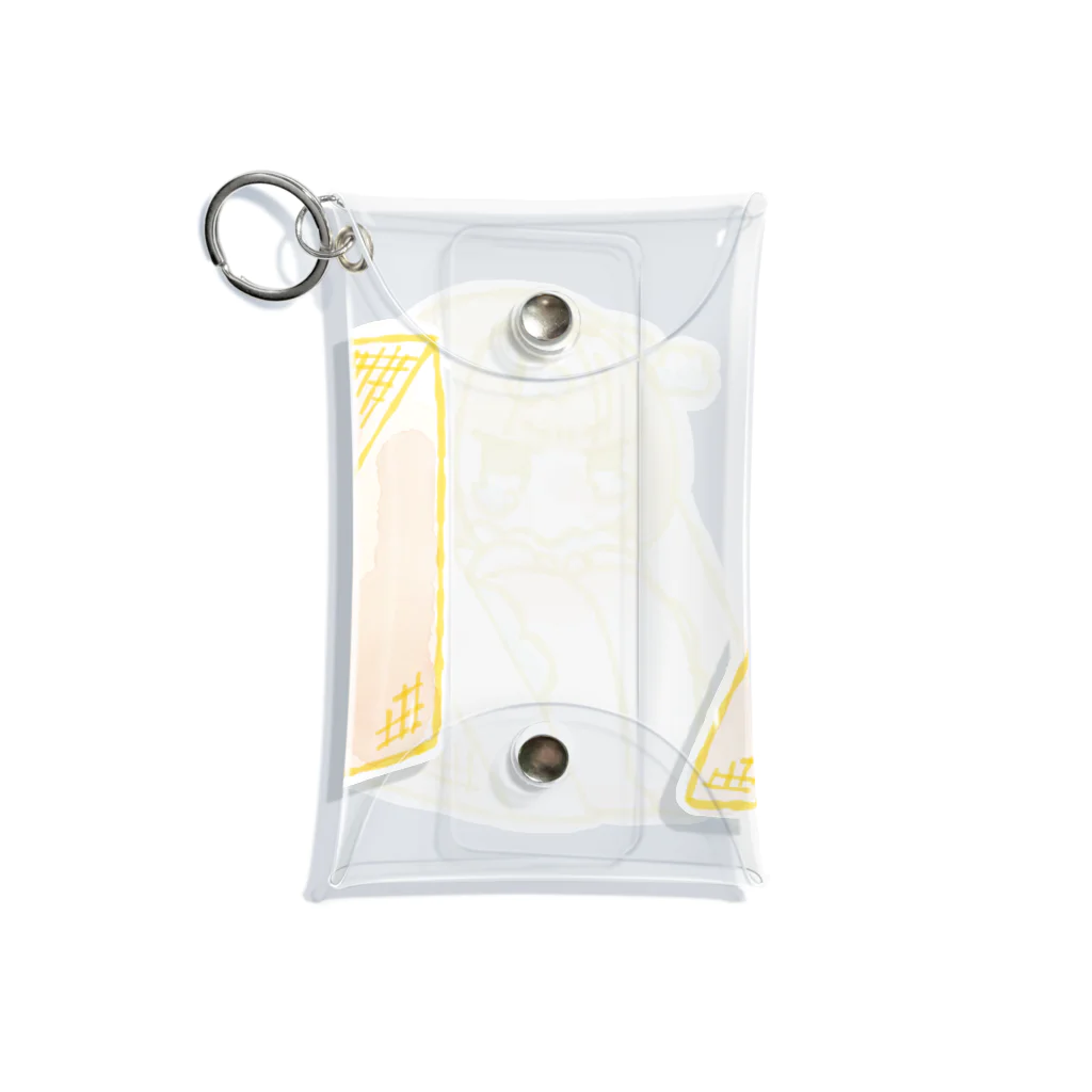 はちのすの概念はちちゃんサンドイッチ Mini Clear Multipurpose Case