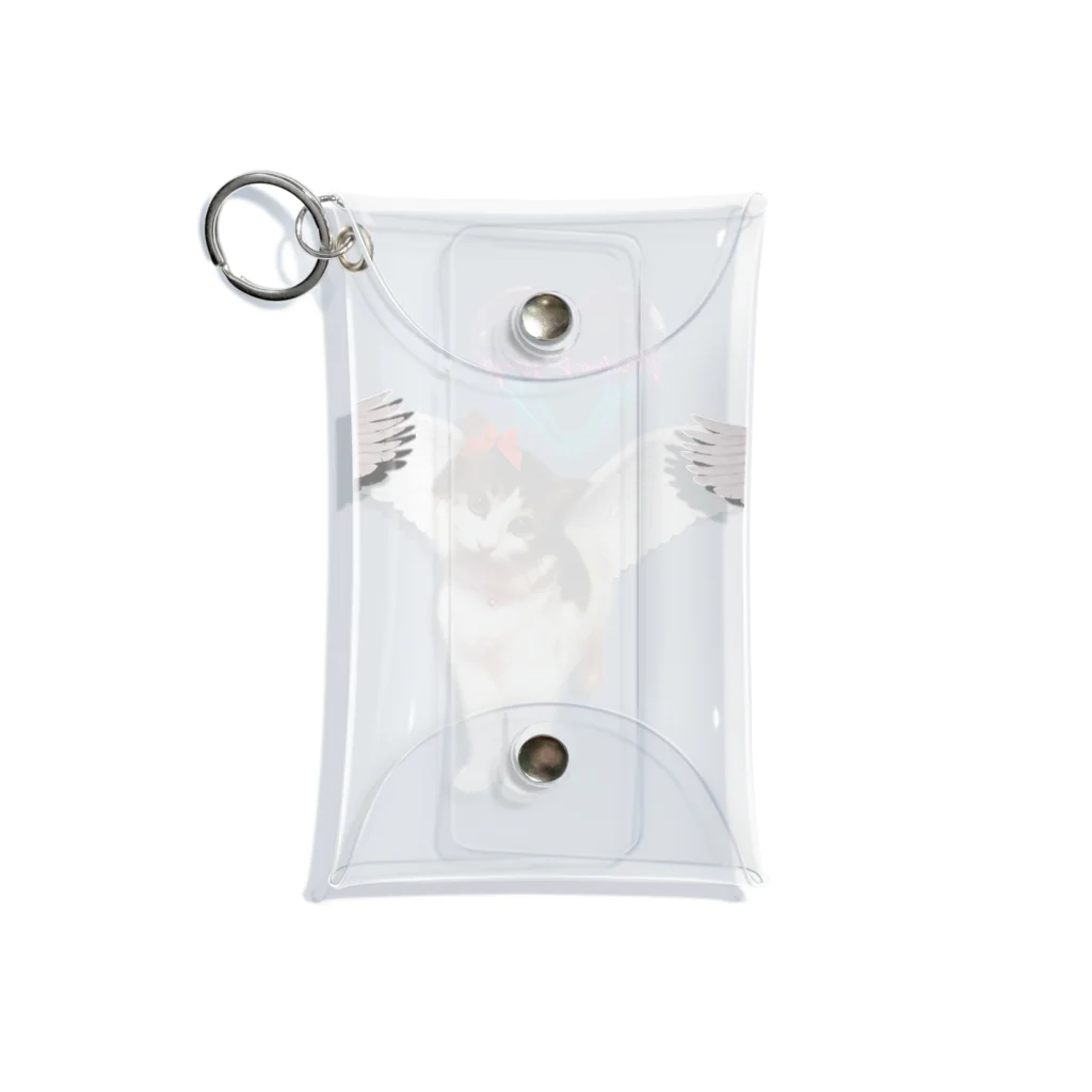 𝙈𝙊𝙈𝙊'𝙨 𝙎𝙝𝙤𝙥のmy angel-1 Mini Clear Multipurpose Case