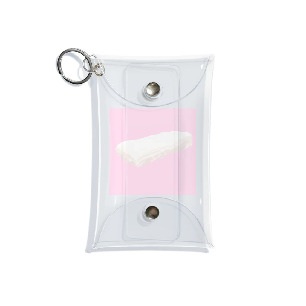 Clum bunchの豚バラ Mini Clear Multipurpose Case