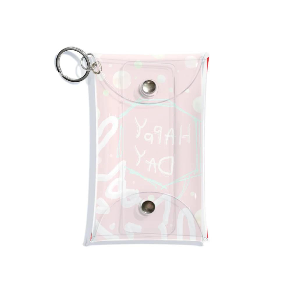 HOME-HASUのはぴねこ Mini Clear Multipurpose Case