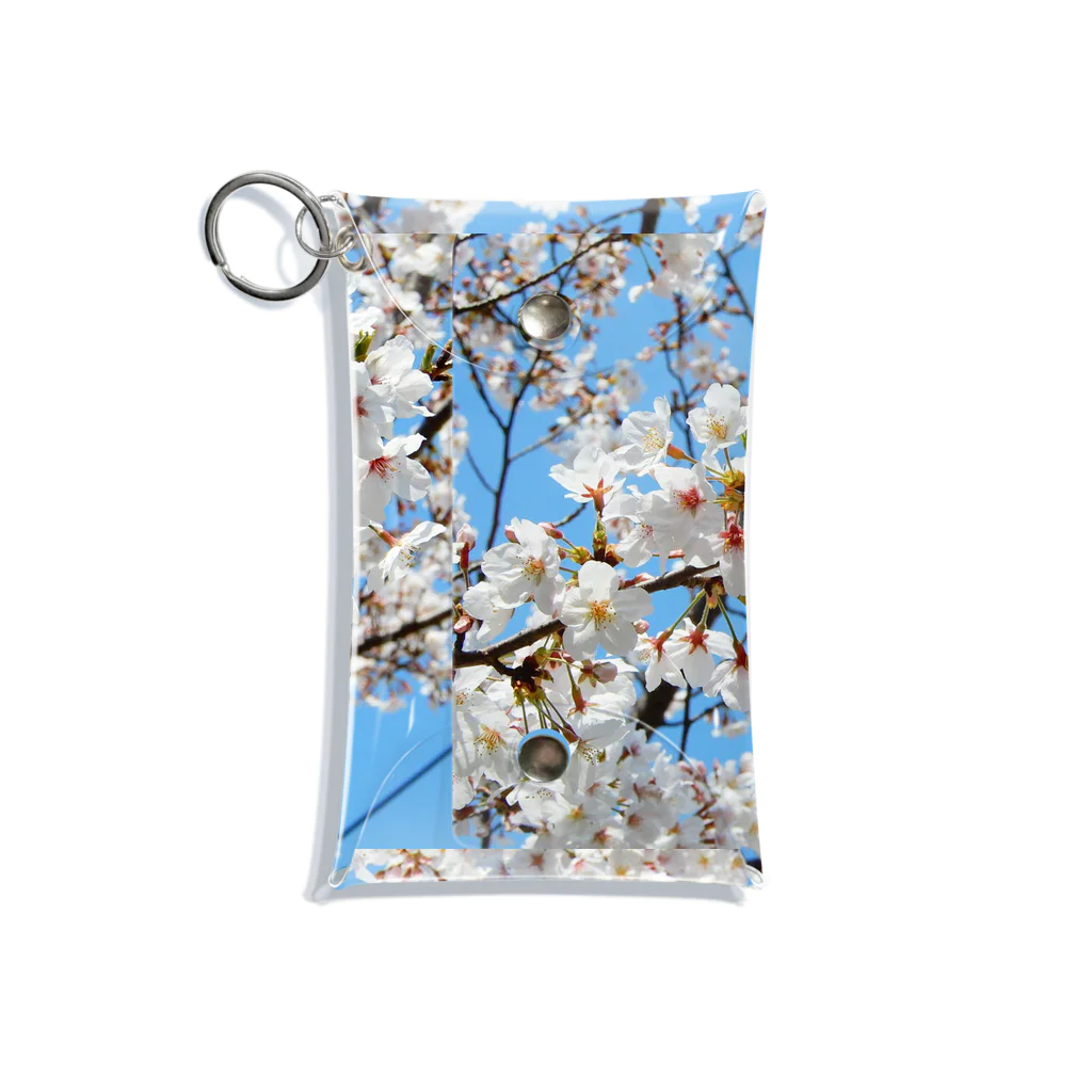 3A5のcherryblossoms2_aR Mini Clear Multipurpose Case