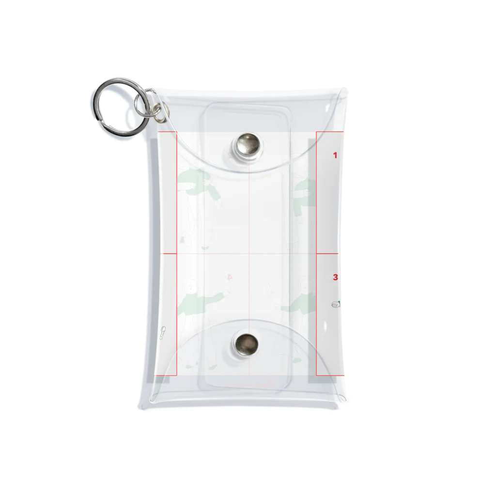 paserisのOtto Press Mini Clear Multipurpose Case