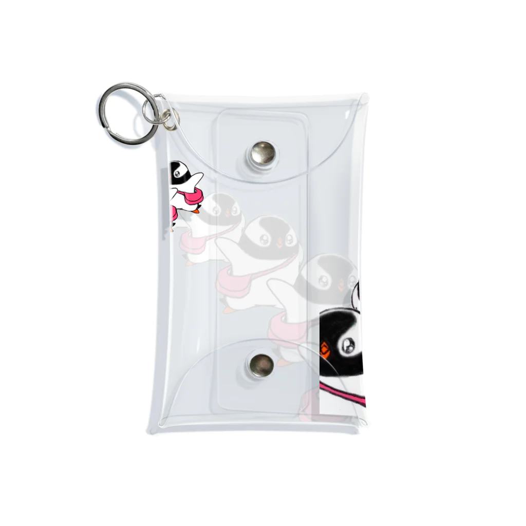 ヤママユ(ヤママユ・ペンギイナ)のプピゴン「ドーン！」 Mini Clear Multipurpose Case