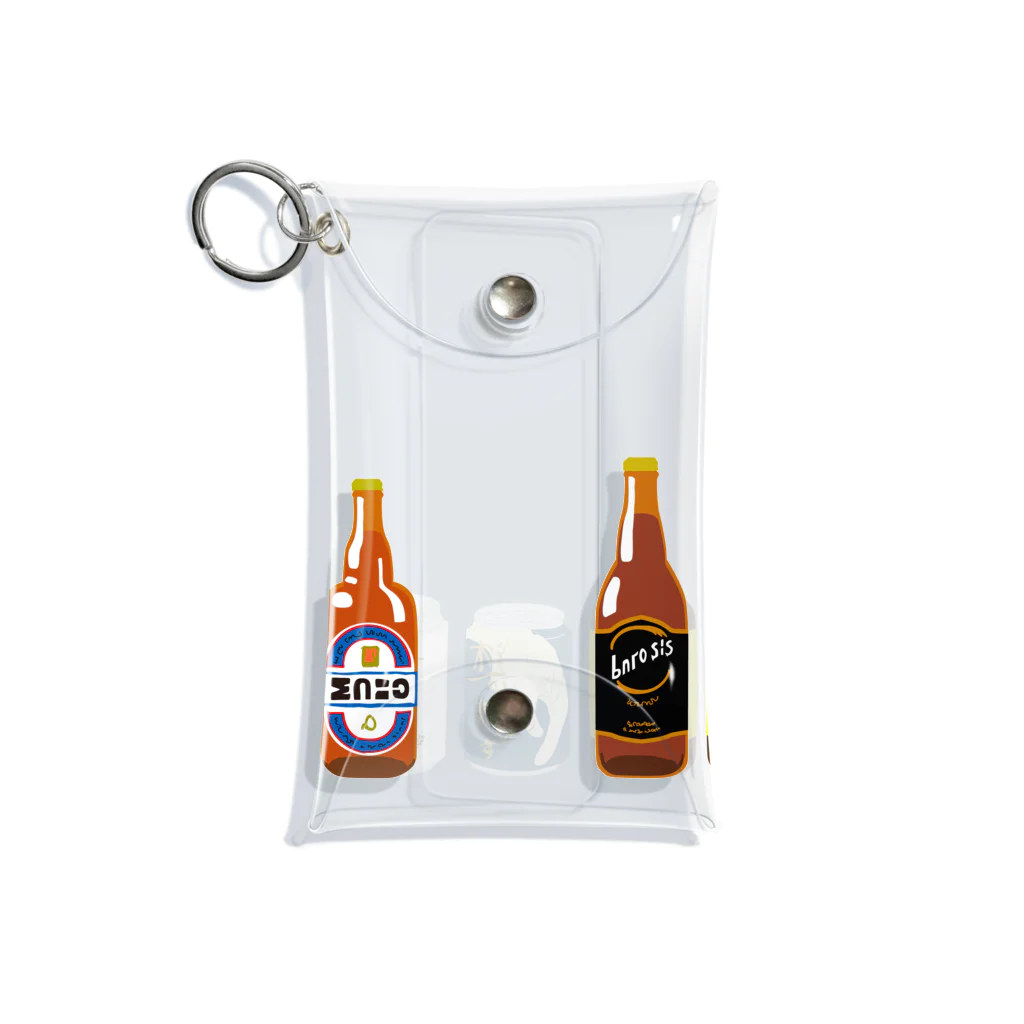 hughieのBEER Mini Clear Multipurpose Case