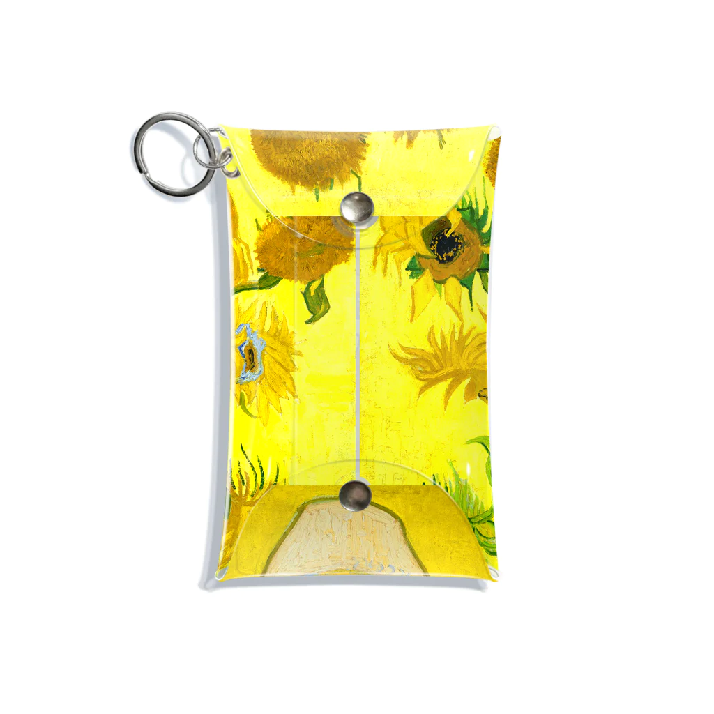 ART のゴッホ/ひまわり　Vincent van Gogh / Sunflowers Mini Clear Multipurpose Case