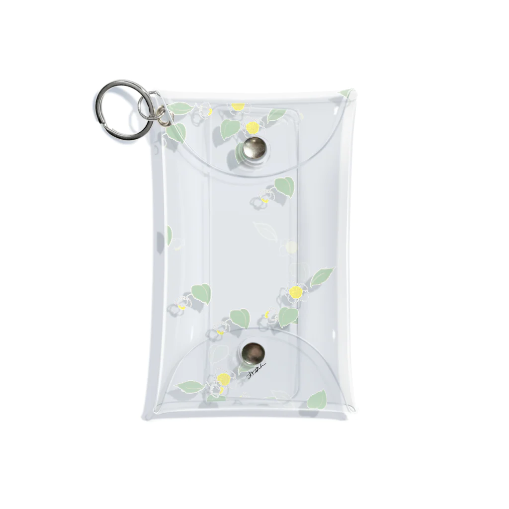 お茶の諏訪園の茶の花 Mini Clear Multipurpose Case