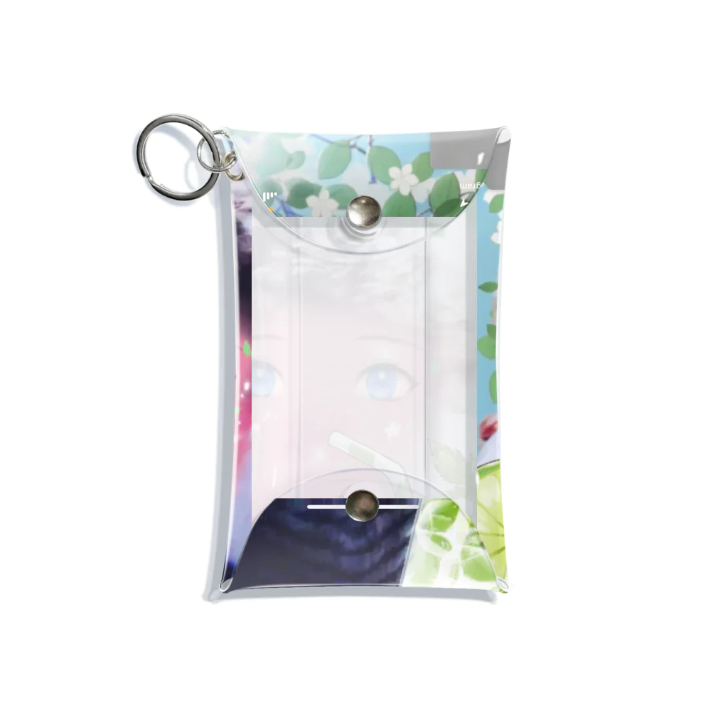 Testjjjiのジュース Mini Clear Multipurpose Case