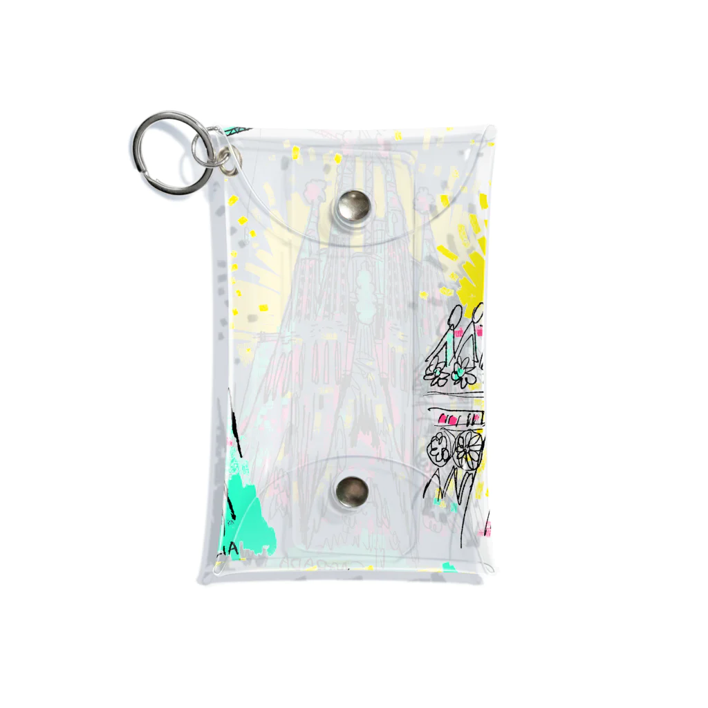 Akiss art ONLINE SHOPのサグラダ・ファミリアの光 Mini Clear Multipurpose Case