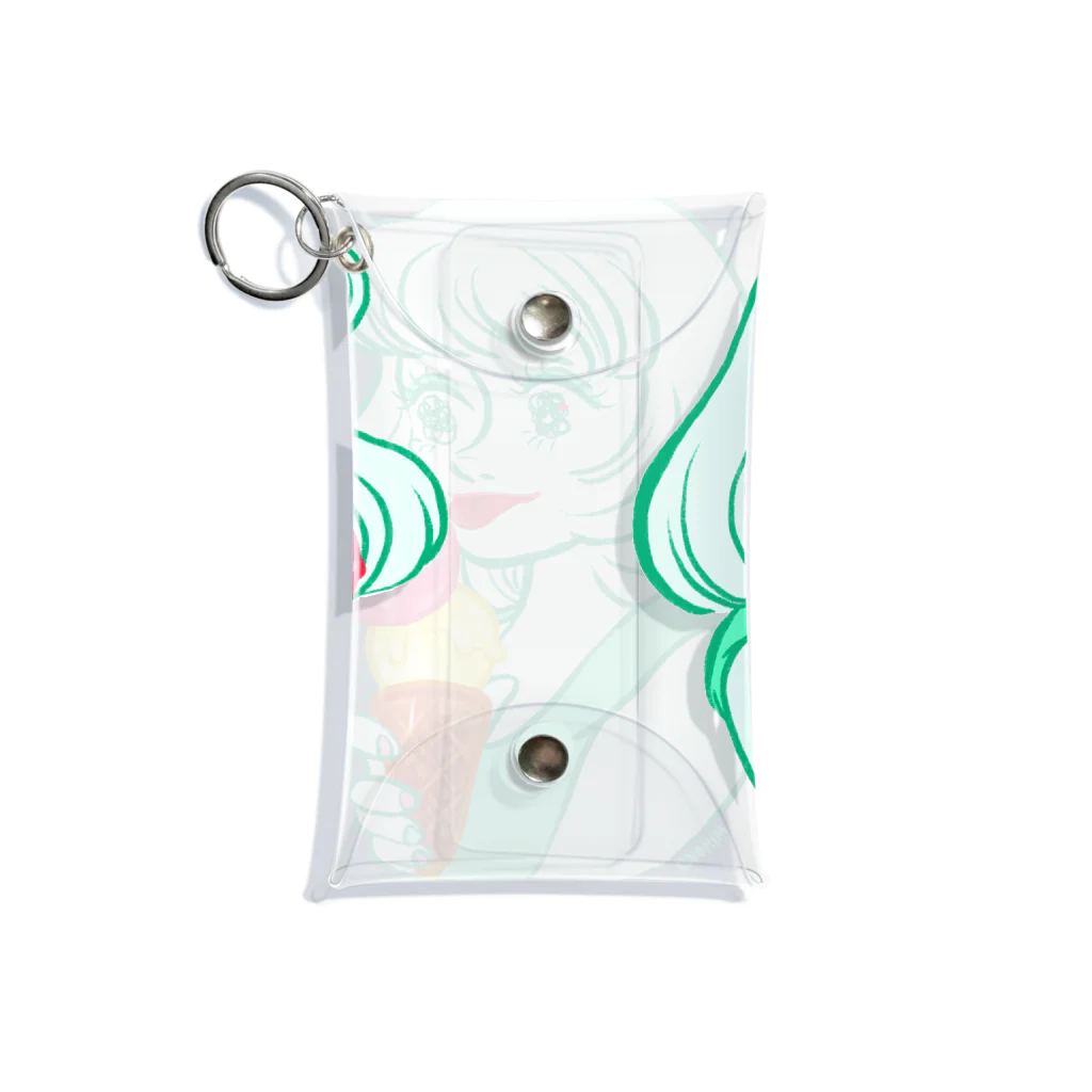 きらきら がーるずのアイスが食べたい Mini Clear Multipurpose Case