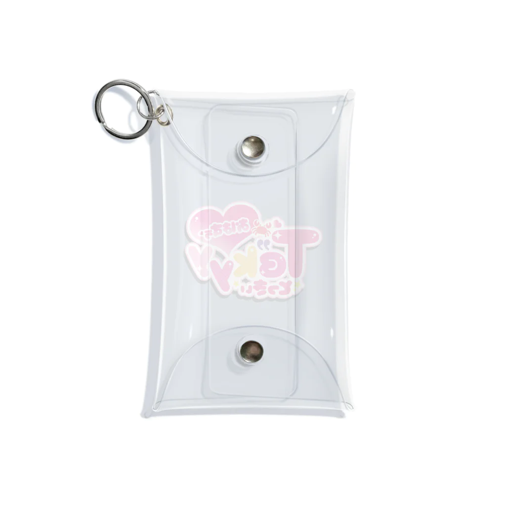 Ｔɞ"kyyオリジナルグッツ🦀のＴɞ"kyy🦀LOGO Mini Clear Multipurpose Case