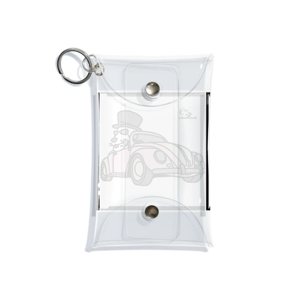 momokarubiのワーゲンとダックスフンド Mini Clear Multipurpose Case