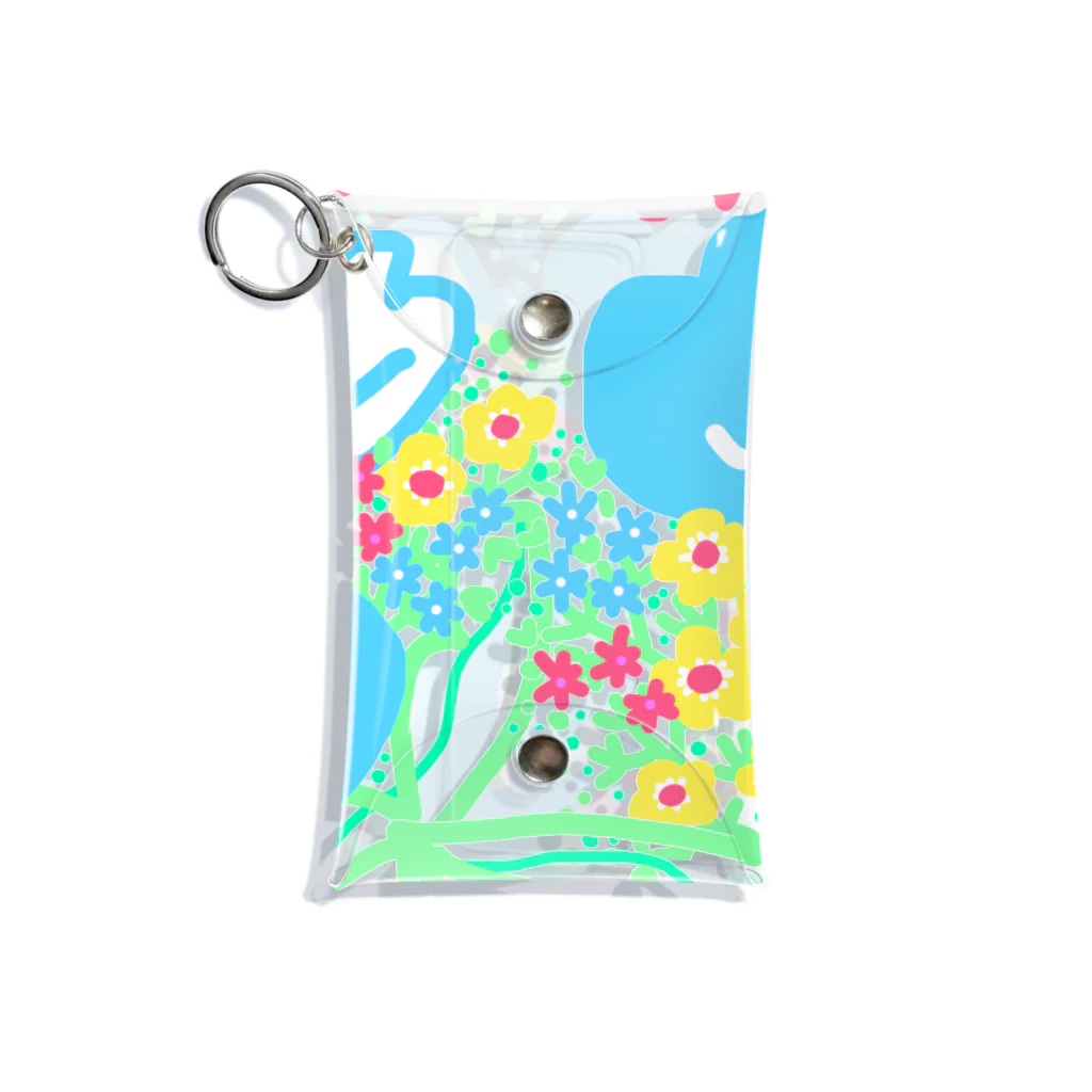 Miku Kafuu Artsの【お花を🌼🌷🌿咲かそう】シリーズ Mini Clear Multipurpose Case