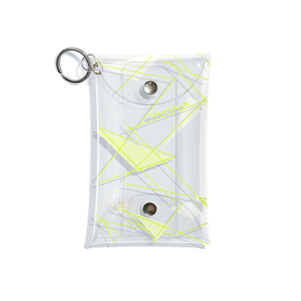 TSUBAME WORKSのlaser light/green Mini Clear Multipurpose Case