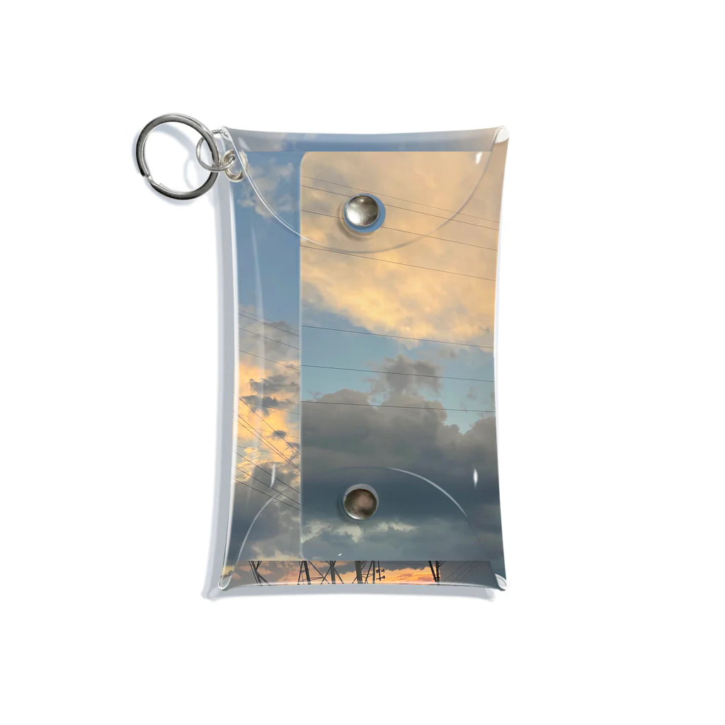 Aki’s design shopの(セール中)Sunset over the tower Mini Clear Multipurpose Case