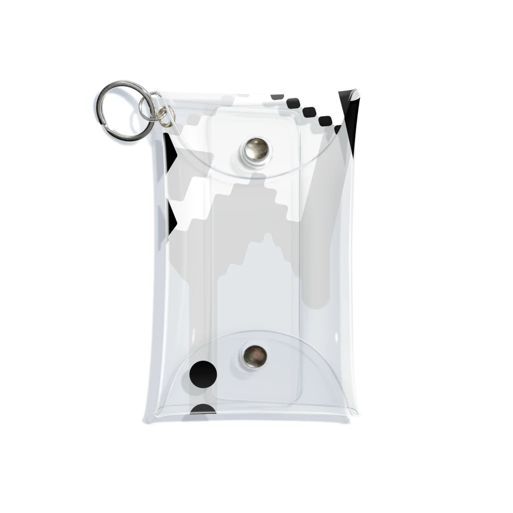 INA GraphicのDrip Cursor Mini Clear Multipurpose Case