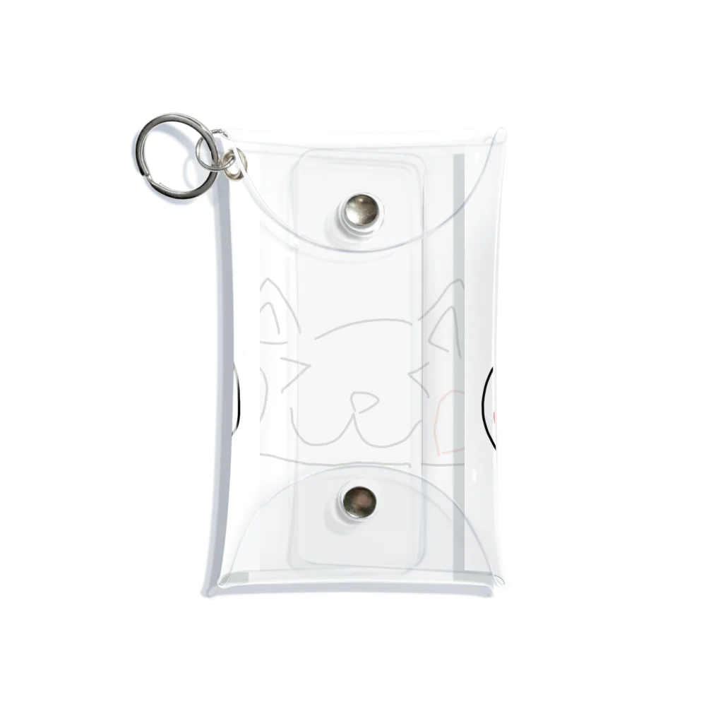 hitominnのタンチャン Mini Clear Multipurpose Case