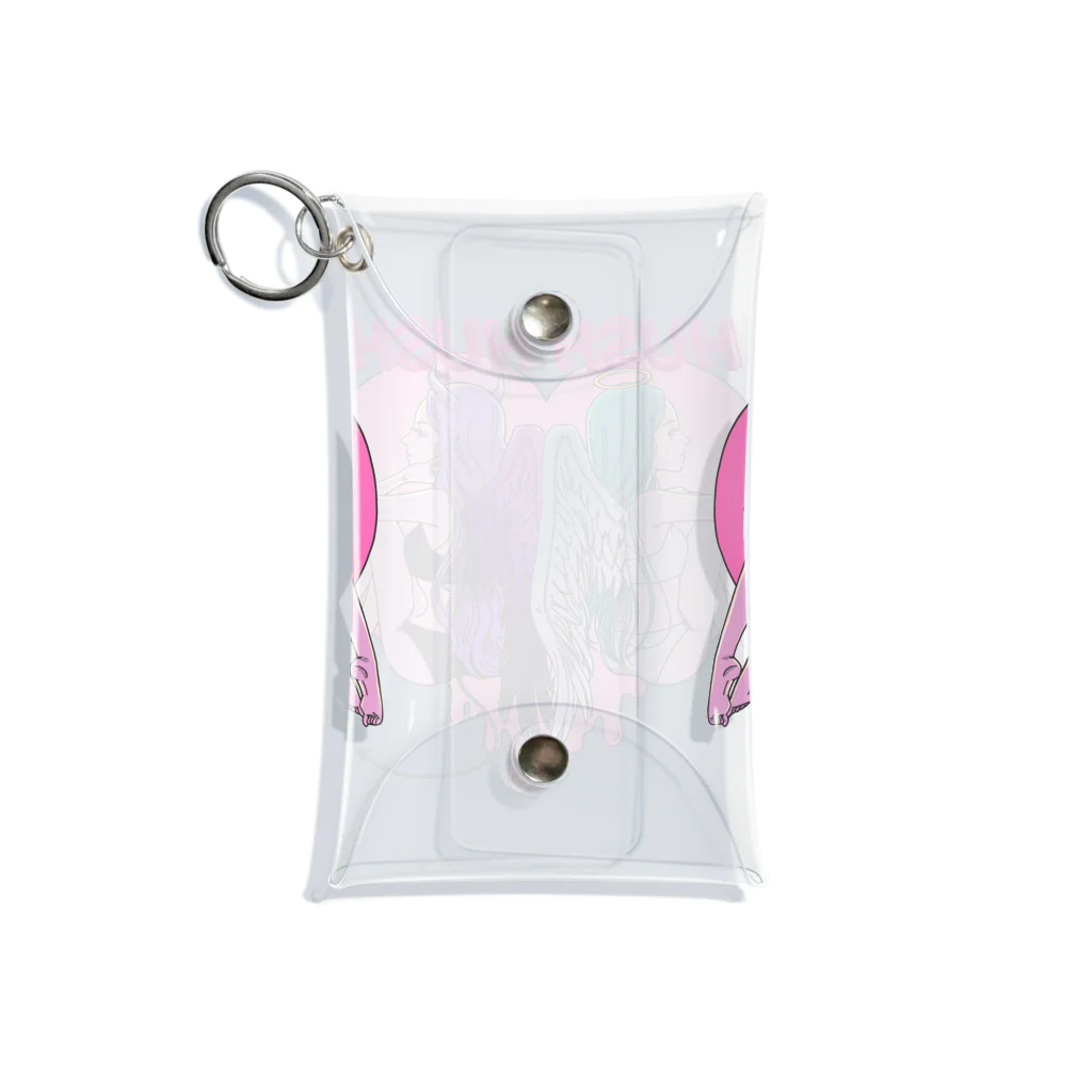 RIKAの【girl】天使と悪魔 Mini Clear Multipurpose Case