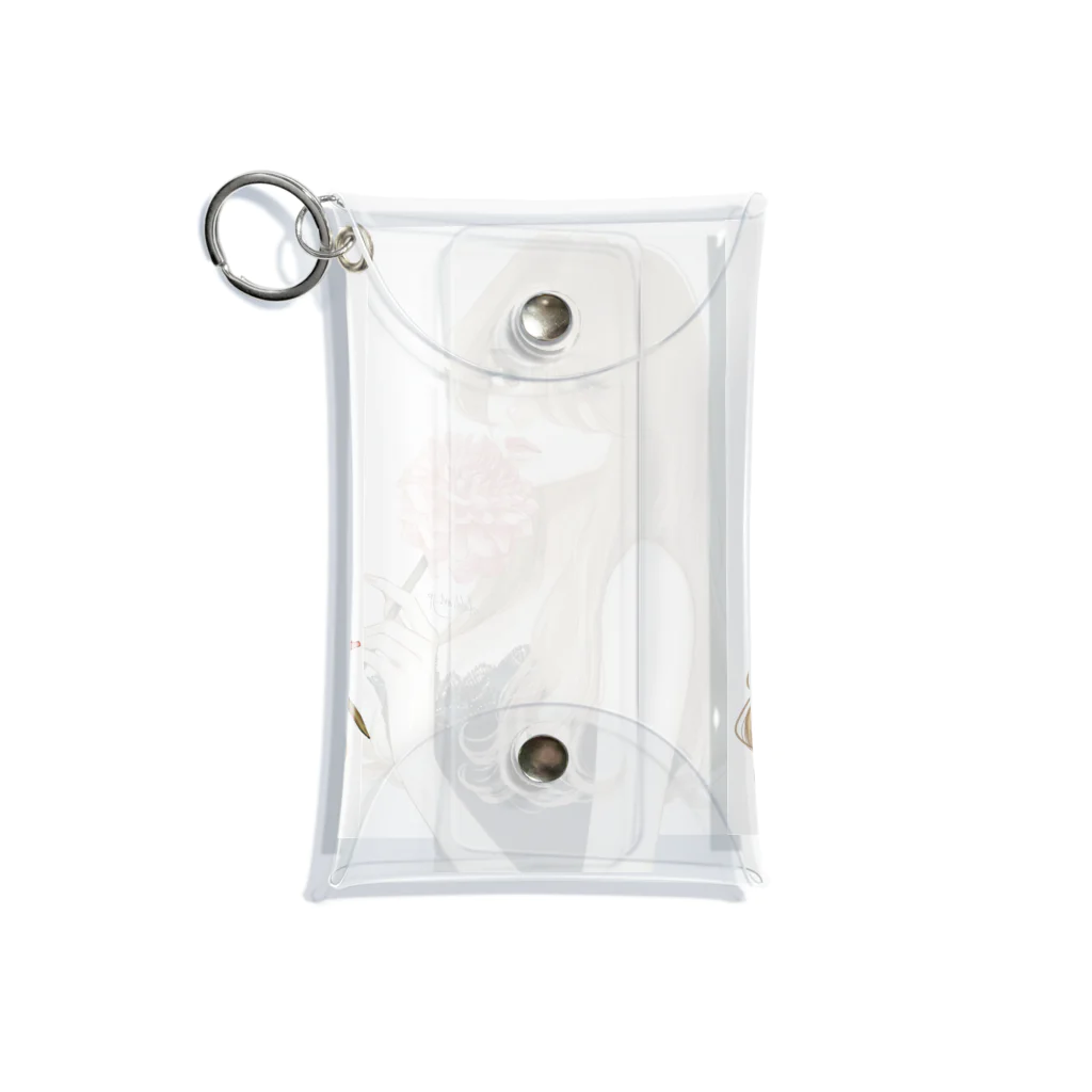 dahlia shop SUZURIのdahlia2 Mini Clear Multipurpose Case