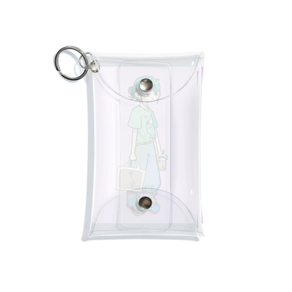 Soolのめろんそーだ Mini Clear Multipurpose Case