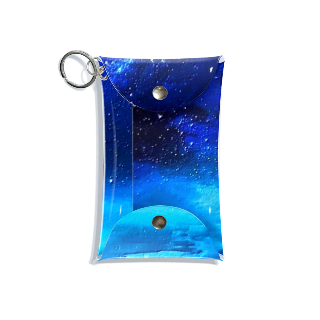 【ホラー専門店】ジルショップの幻想的な星空(縦Ver.) Mini Clear Multipurpose Case