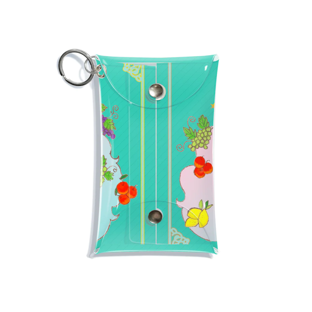 nanatitchのfruits girl Mini Clear Multipurpose Case