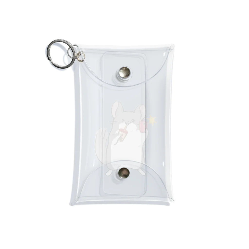 - イシュタルアトリエ - Ishtar Atelierの自撮りタピオカチンチラ Mini Clear Multipurpose Case