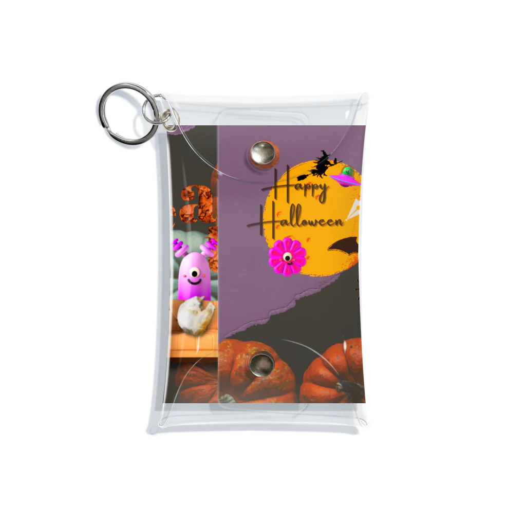 𝙈𝙊𝙈𝙊'𝙨 𝙎𝙝𝙤𝙥のHappy Halloween #05 Mini Clear Multipurpose Case